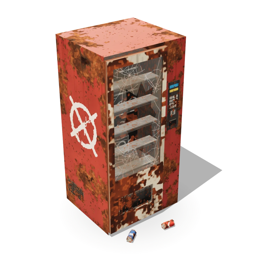 Vending Machine (Smashed)