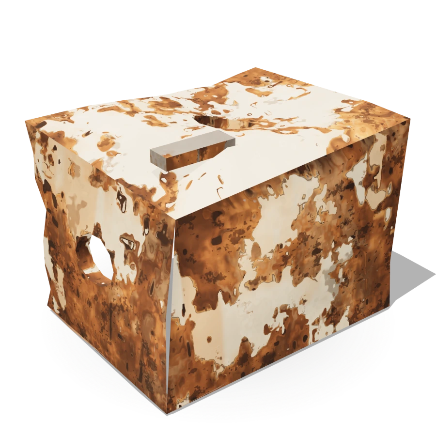 Crumpled Box Section