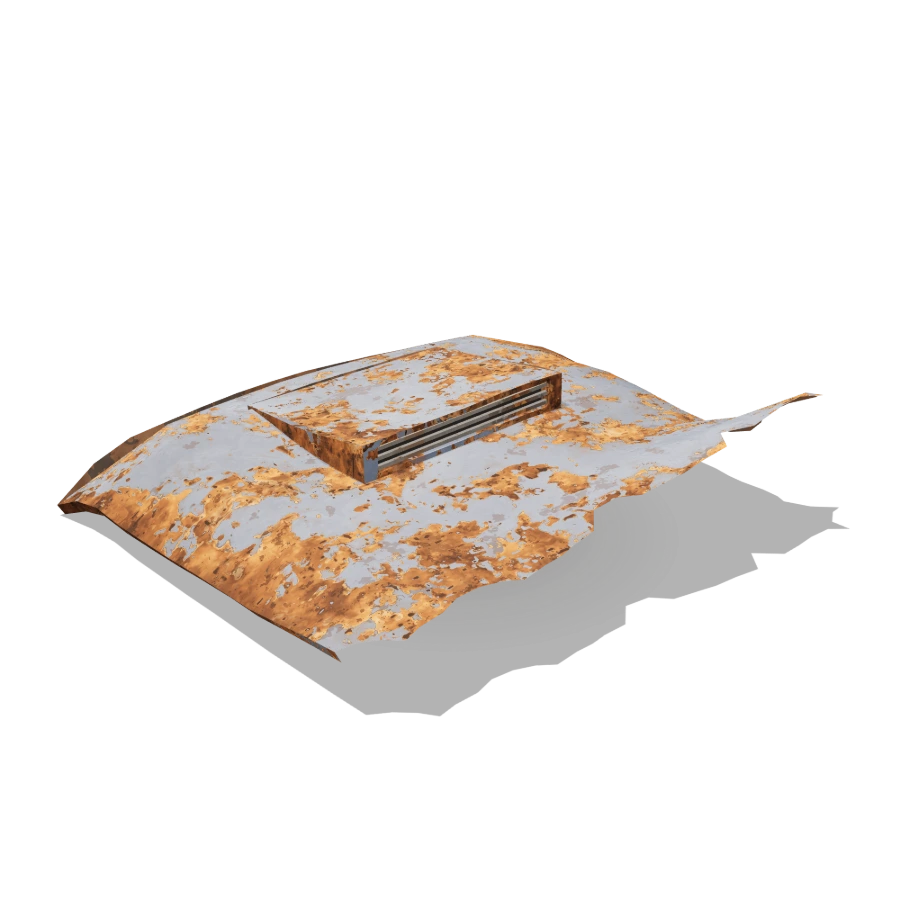Hood with Scoop