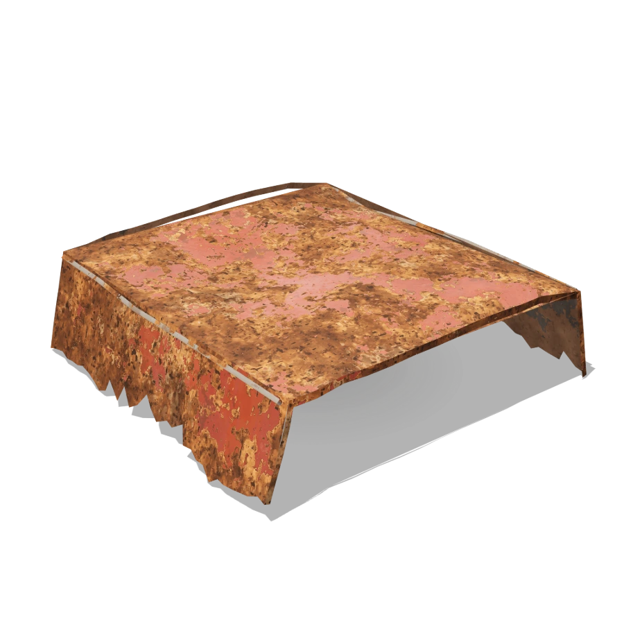 Crumpled Roof Panel