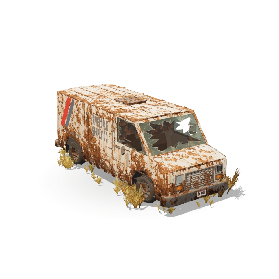 Abandoned Cargo Van