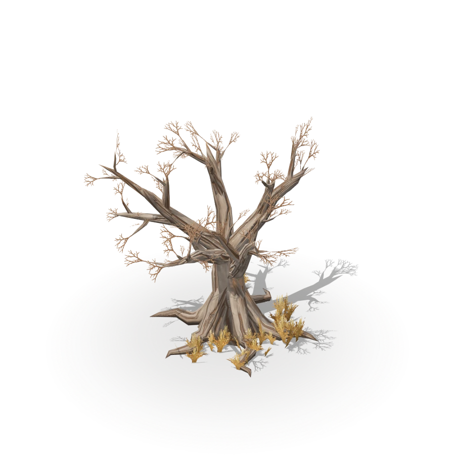 Dead Gnarled Tree
