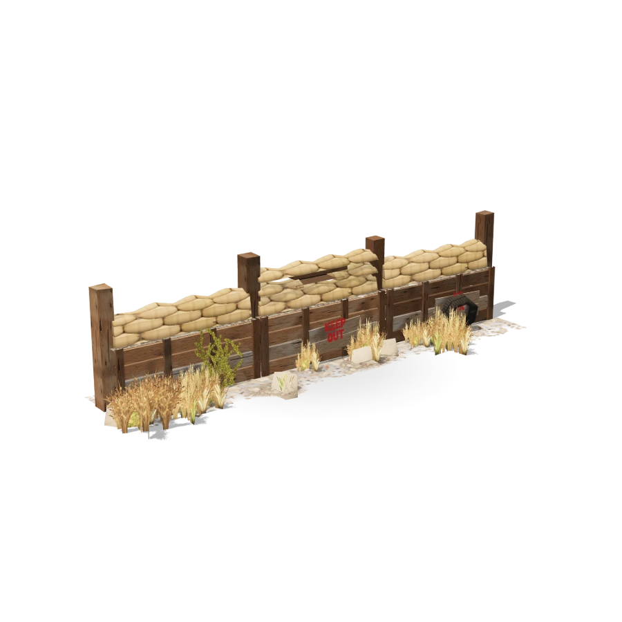 Sandbag Wall