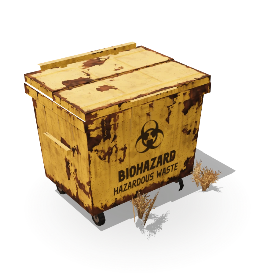Biohazard Dumpster