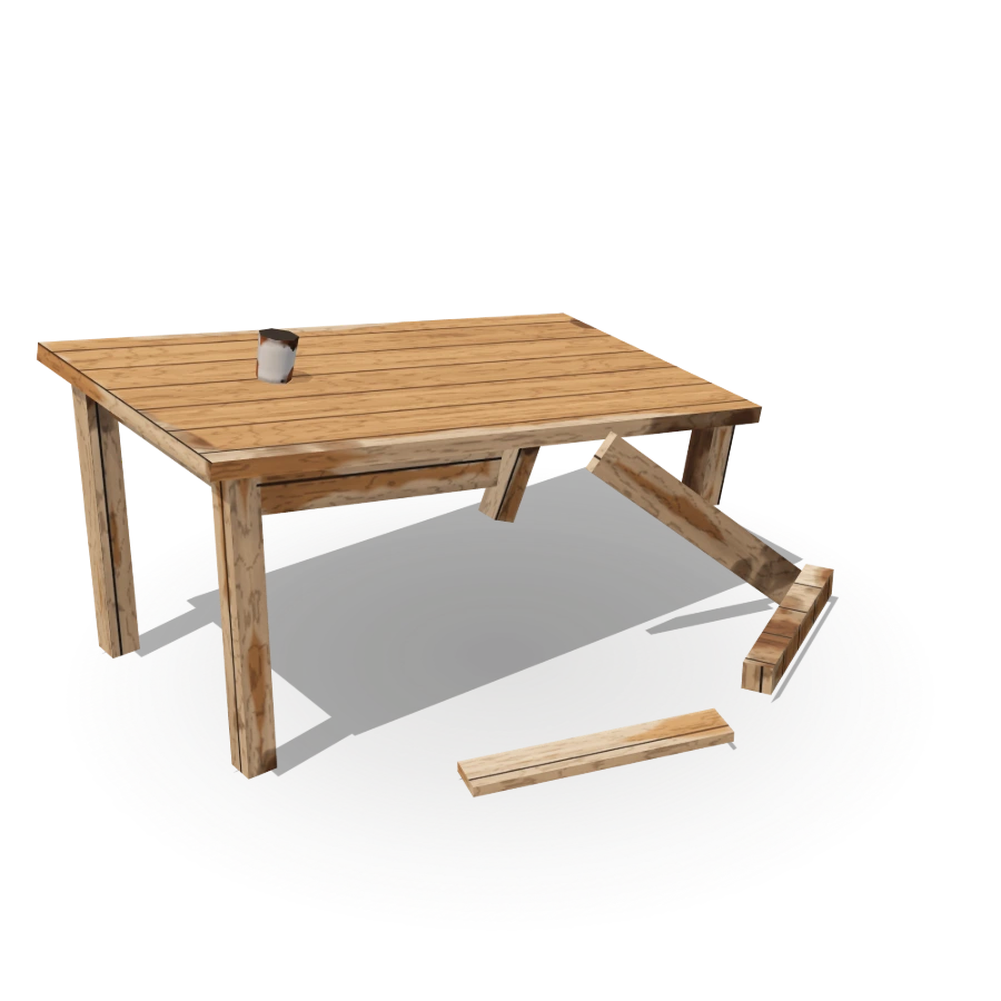 Broken Desk