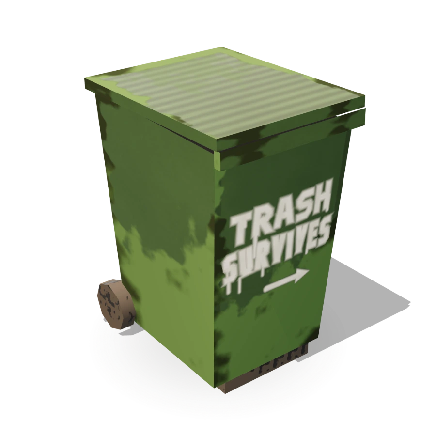 Wheelie Bin (Green)