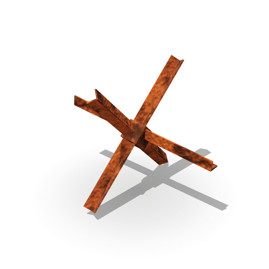 Czech Hedgehog (Tipped Over)
