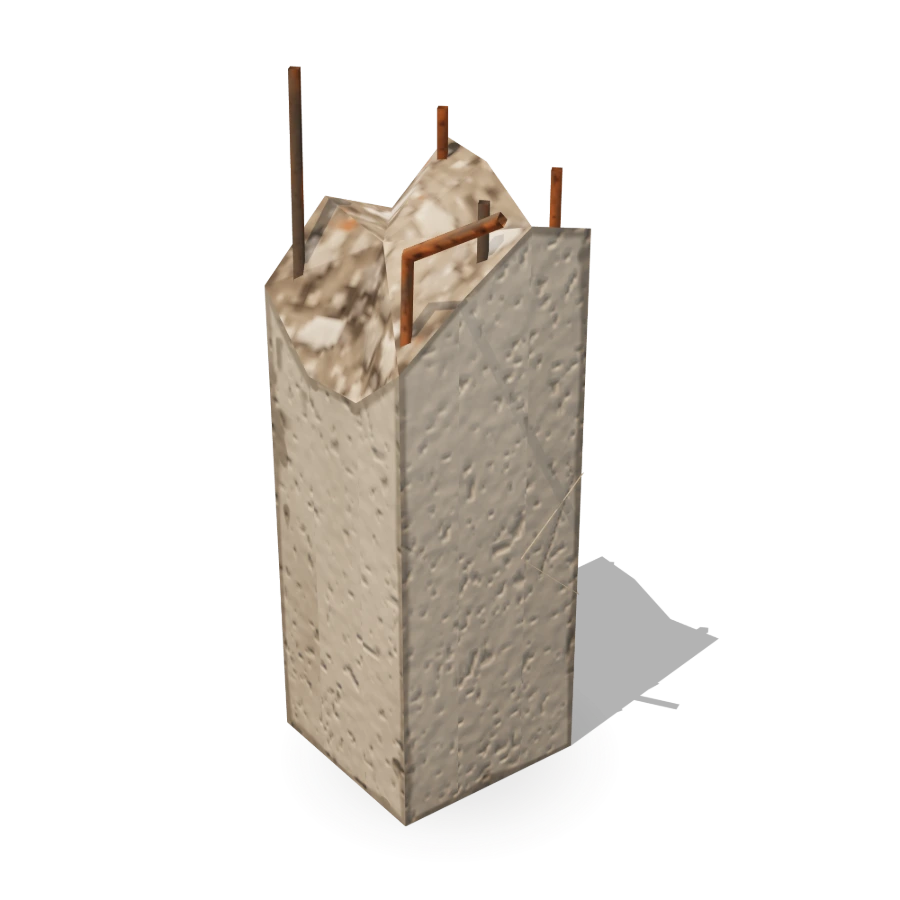 Broken Column Stub