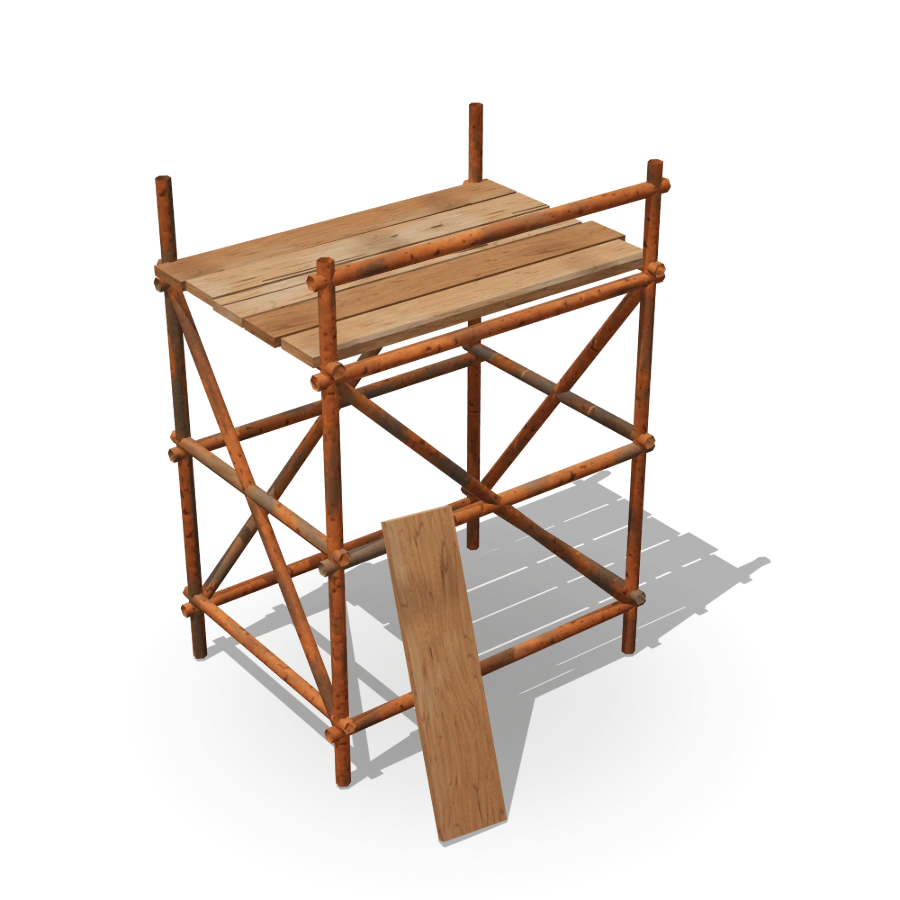 Scaffold (Leaning Plank)