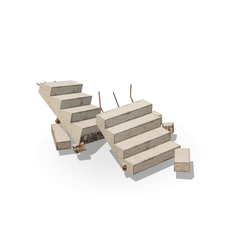 Collapsed Stair Flight