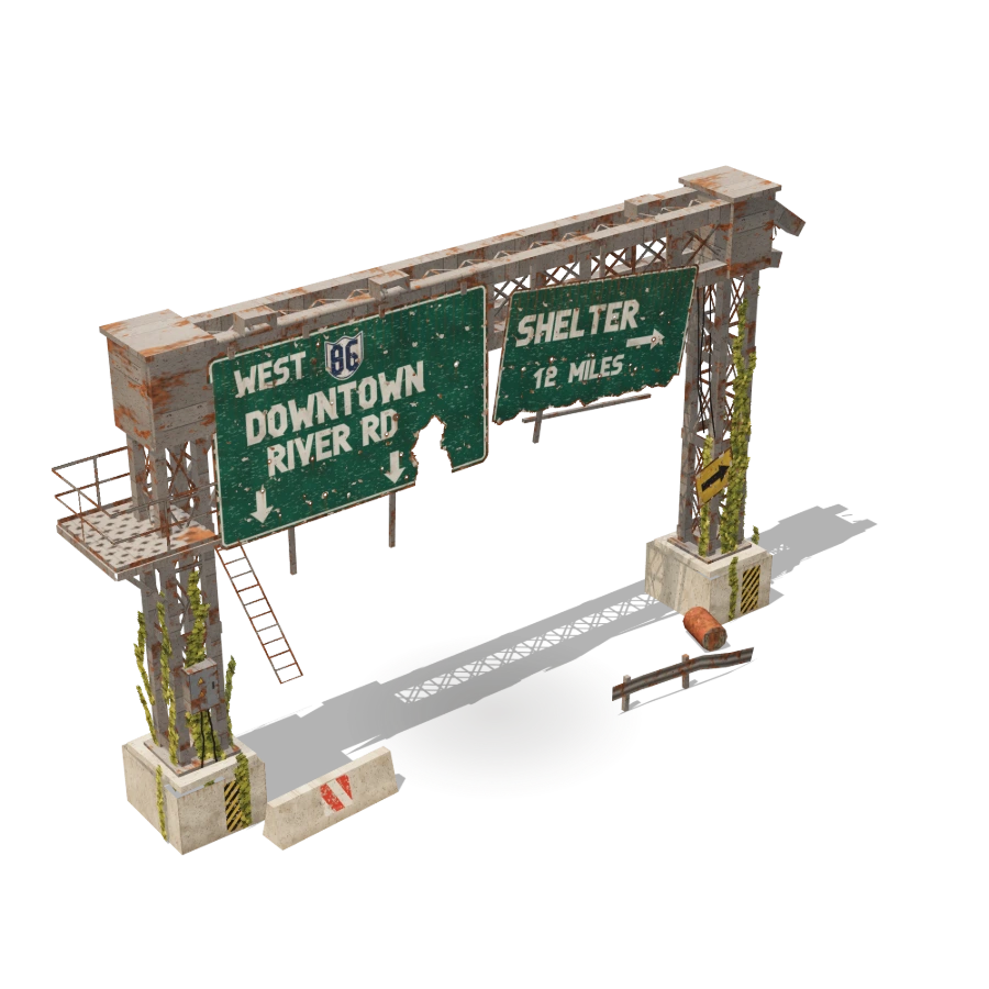 Sign Gantry