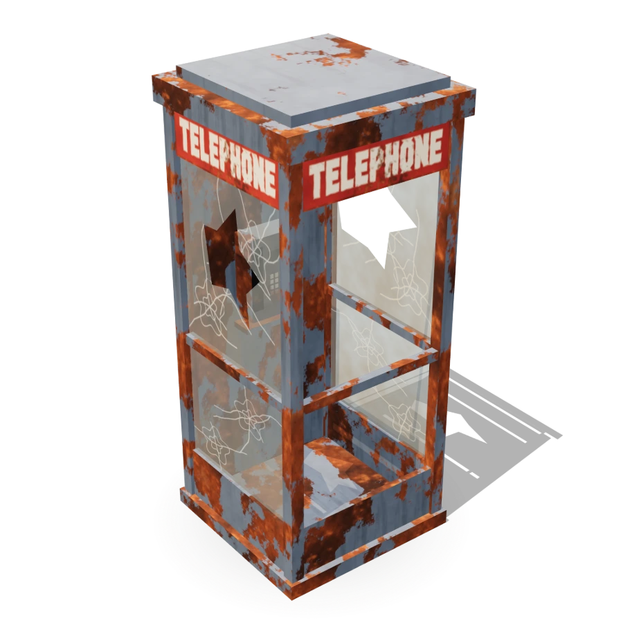 Broken Phone Booth