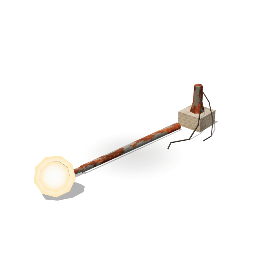 Fallen Street Lamp