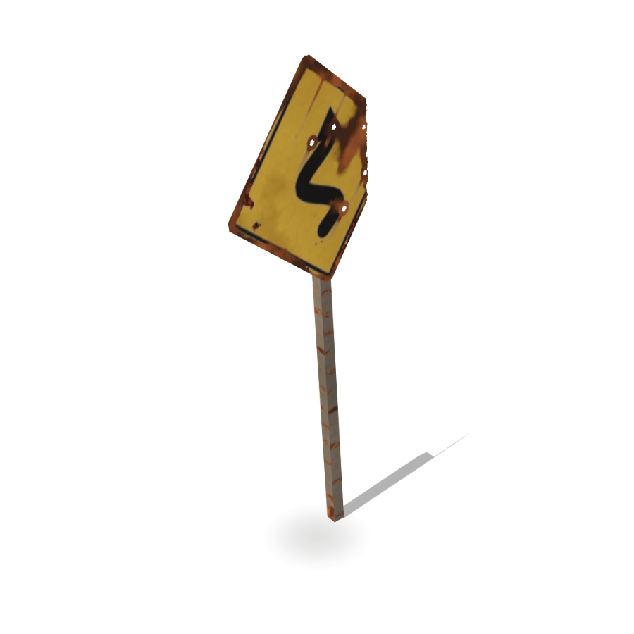 Winding Road Sign