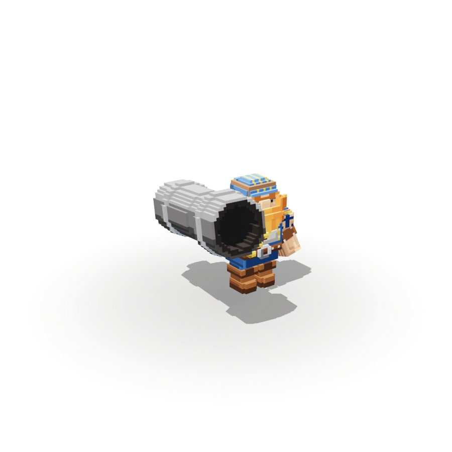Blocky Cannoneer