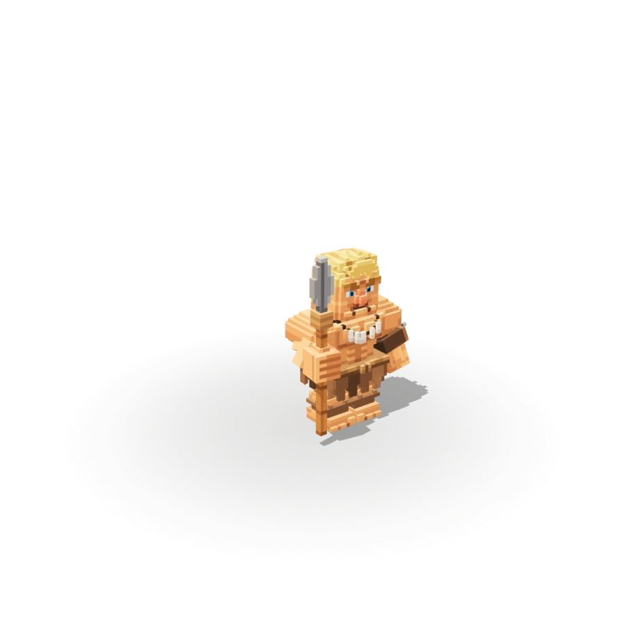 Blocky Caveman