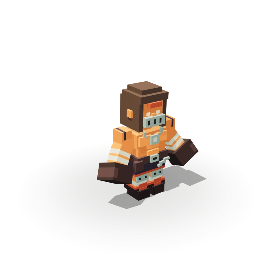 Blocky Chain Brawler