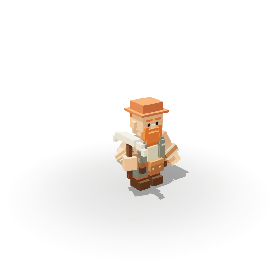 Blocky Copper Prospector