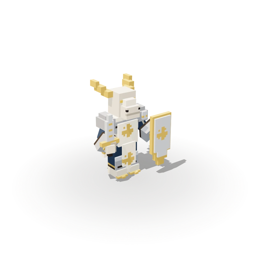 Blocky Dragon Paladin