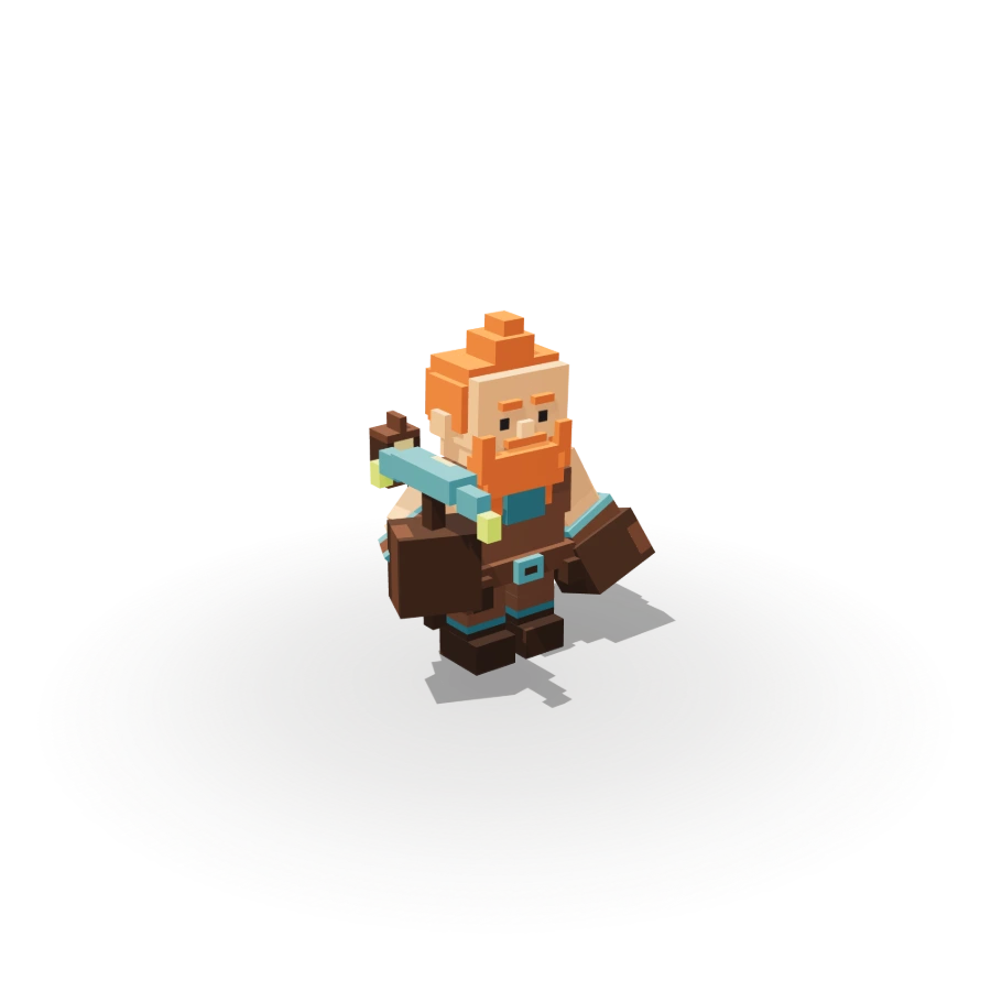 Blocky Ember Delver