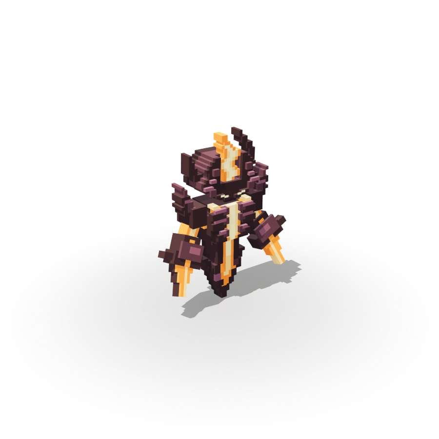 Blocky Ember Revenant