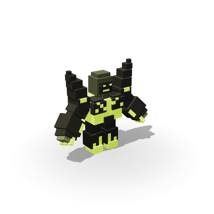 Blocky Fel Golem