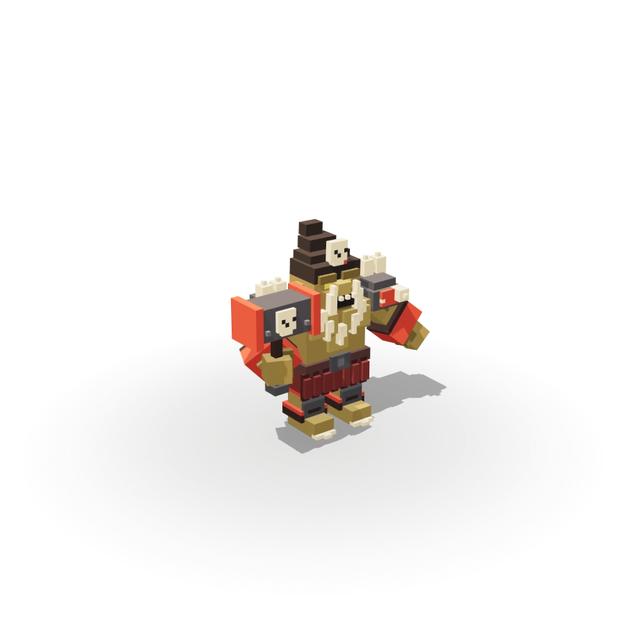 Blocky Forge Warchief