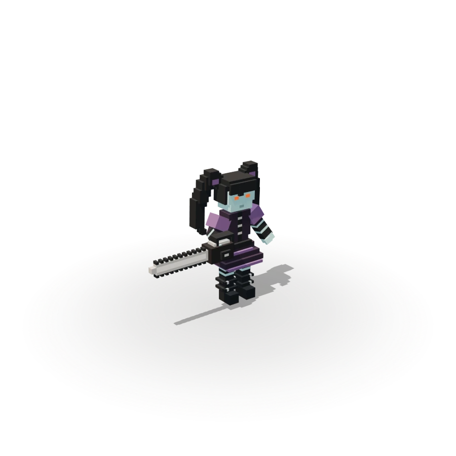 Blocky Gothic Sawyer