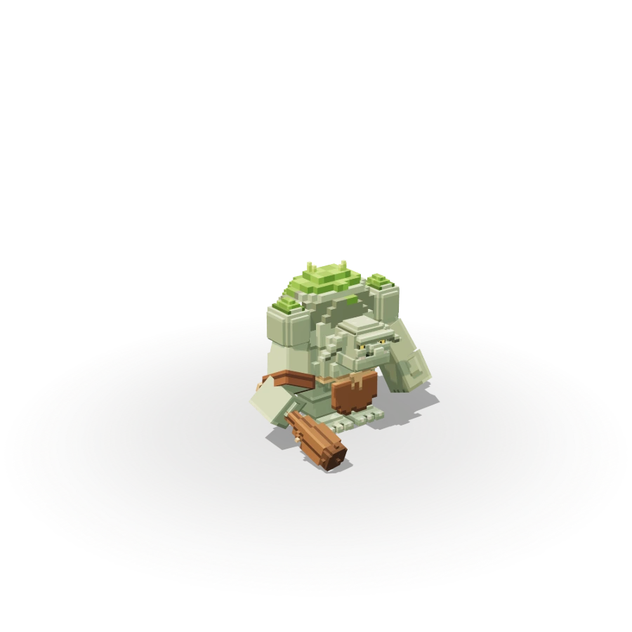 Blocky Hill Troll