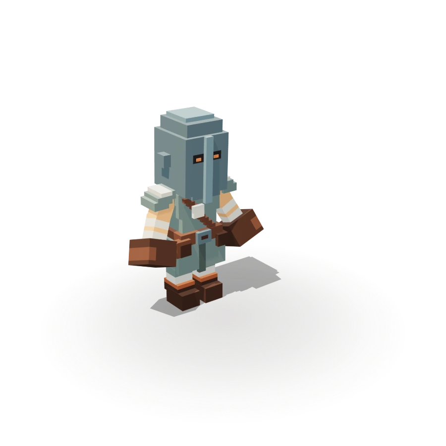 Blocky Iron Warden
