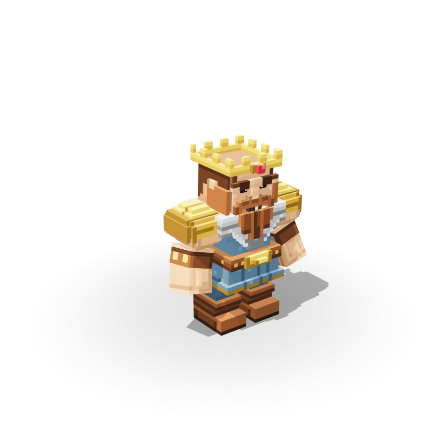 Blocky Barbarian King