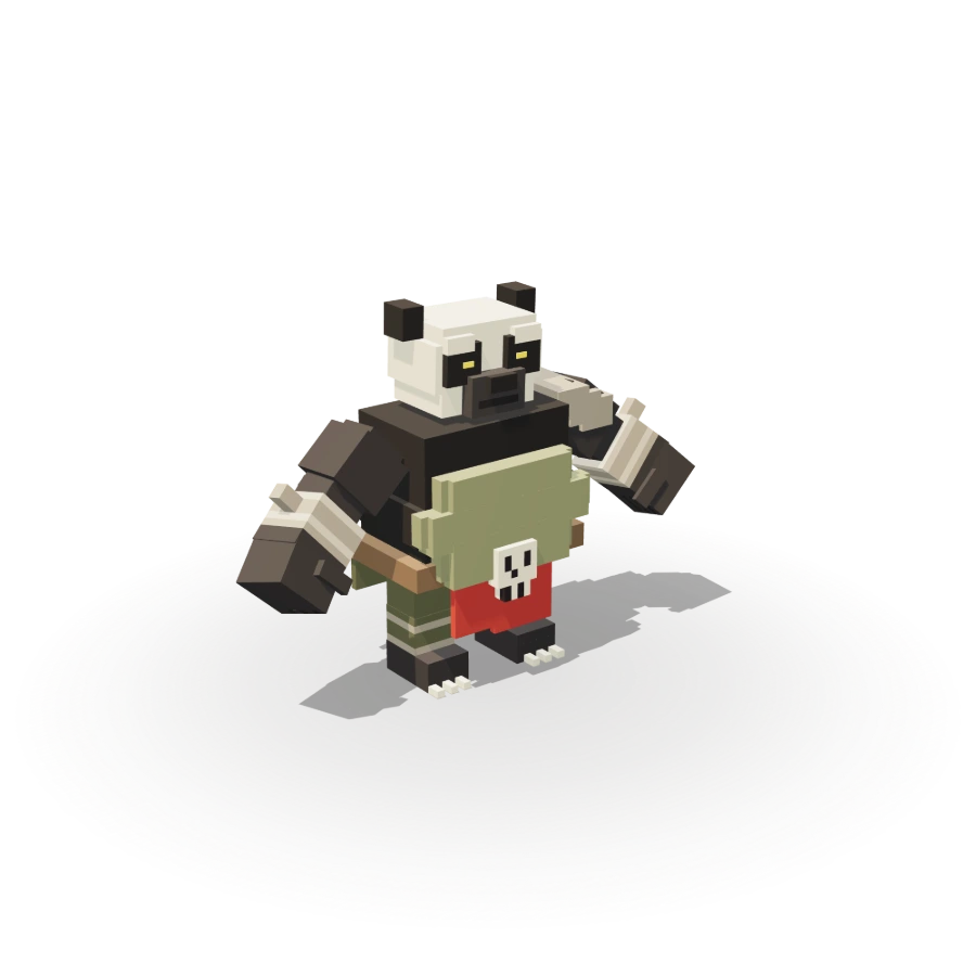 Blocky Panda Marauder