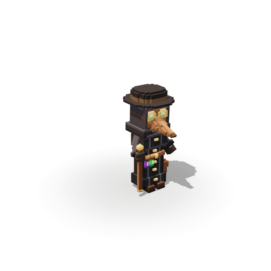Blocky Plague Doctor
