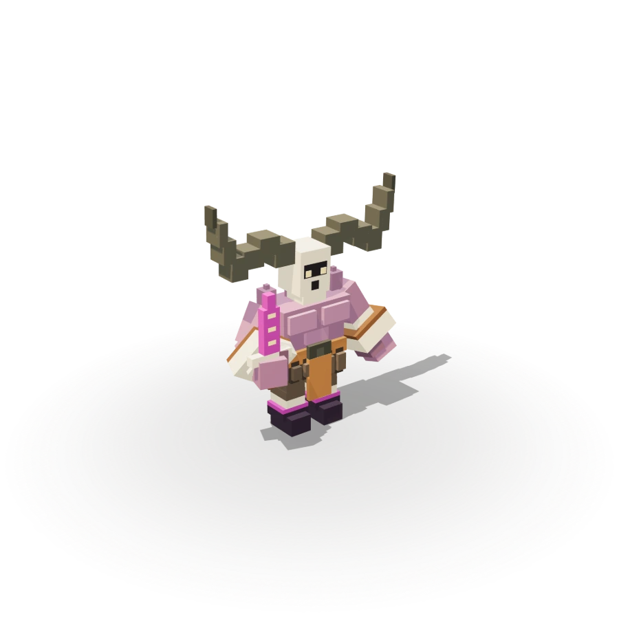 Blocky Ram Demon