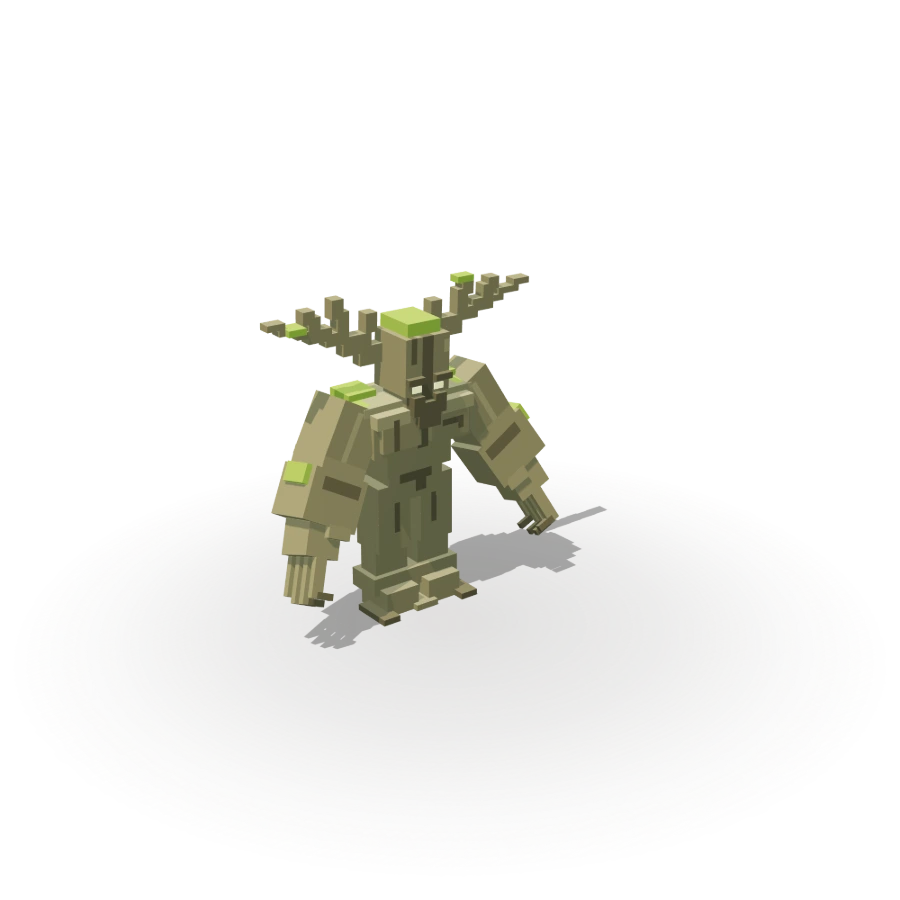 Blocky Root Colossus