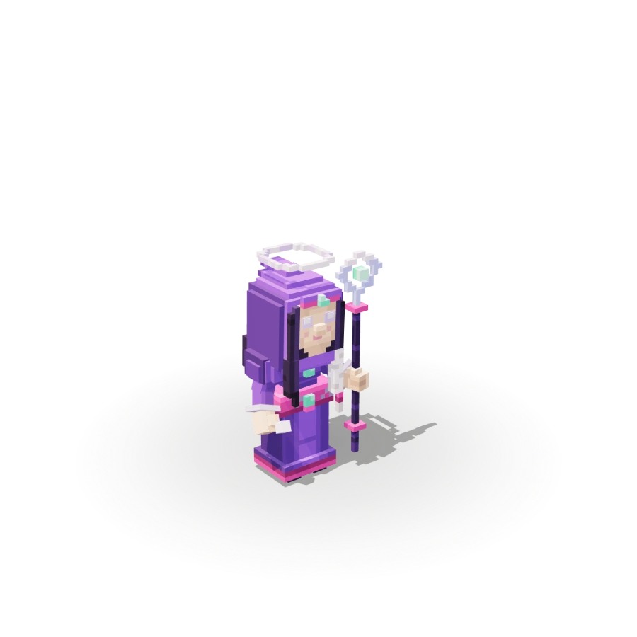 Blocky Sorceress
