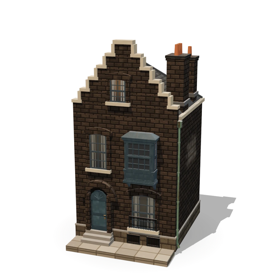 Dutch Gable Townhouse