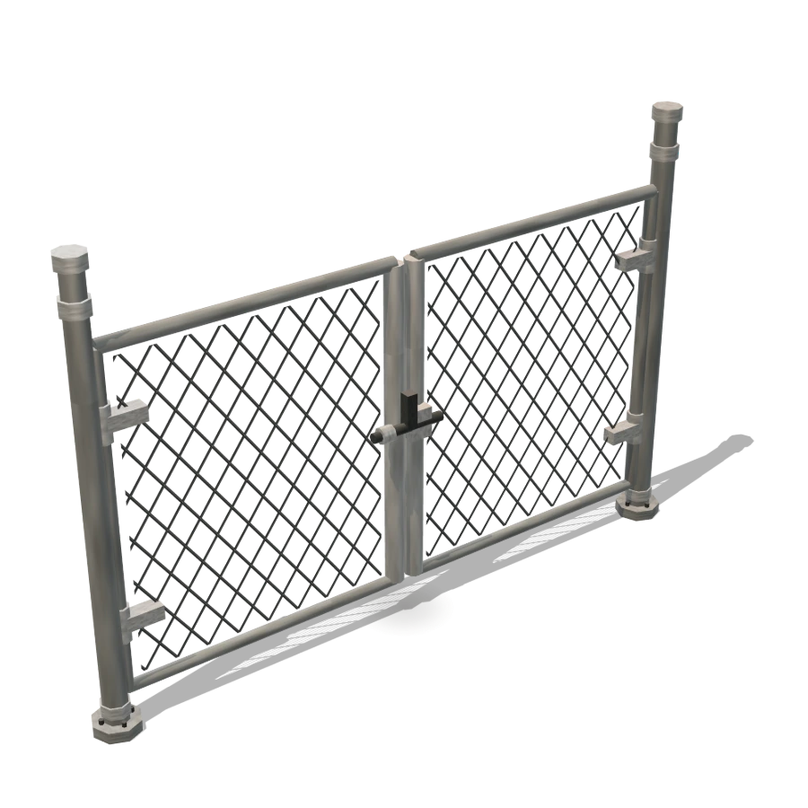 Chain-Link Double Gate
