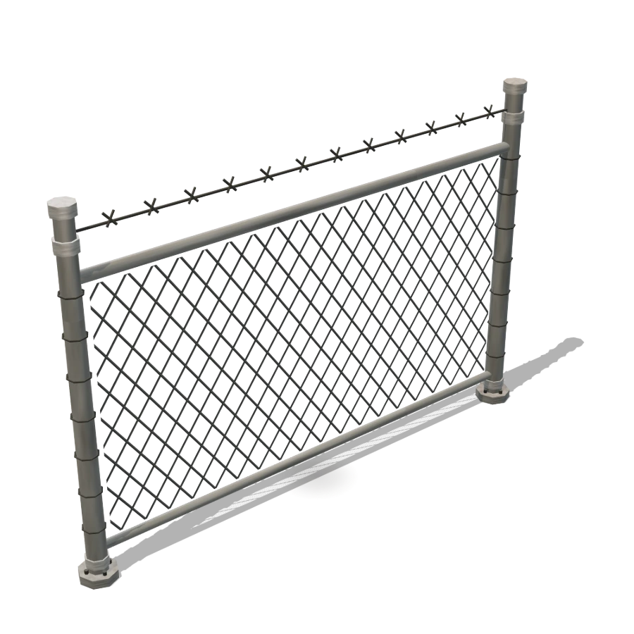 Chain-Link Fence Span