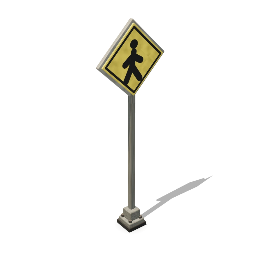 Pedestrian Crossing Sign