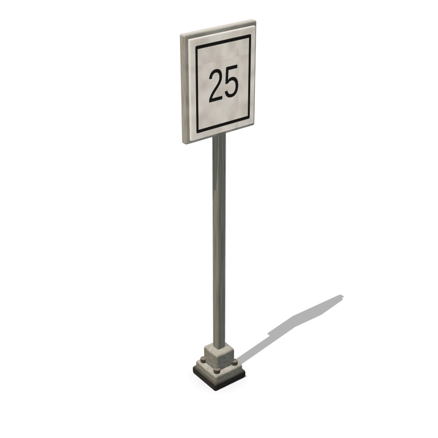 Speed Limit Sign
