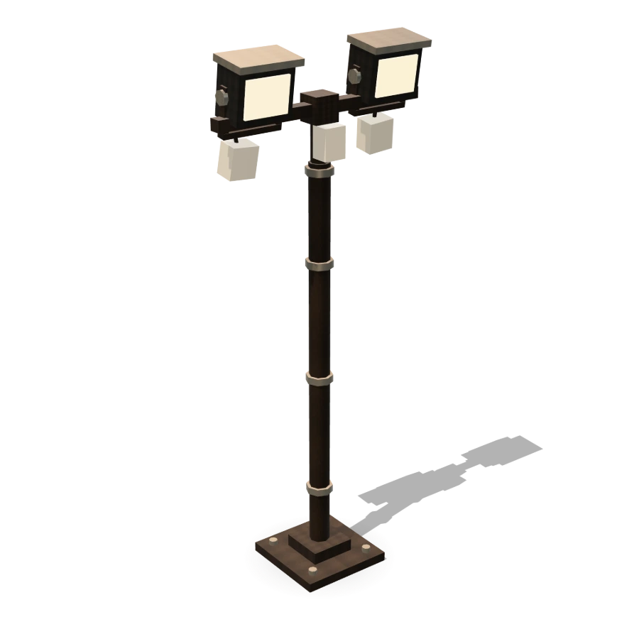 Construction Floodlight Pole