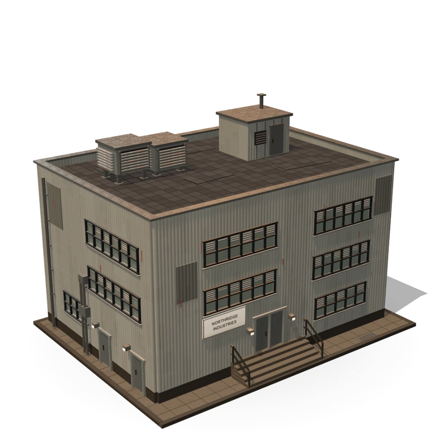Corrugated Factory Office
