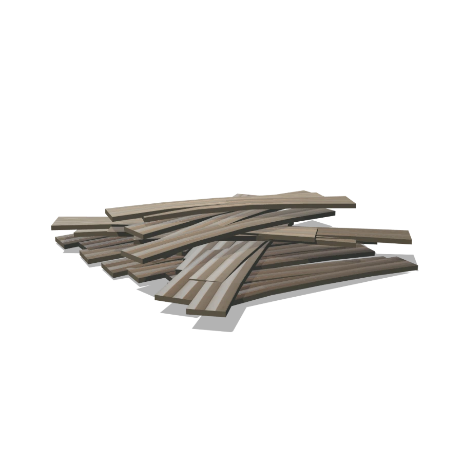 Siding Board Pile