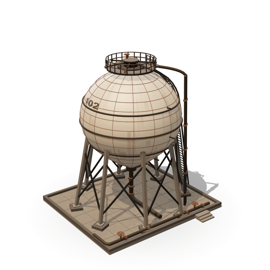 Spherical Storage Tank