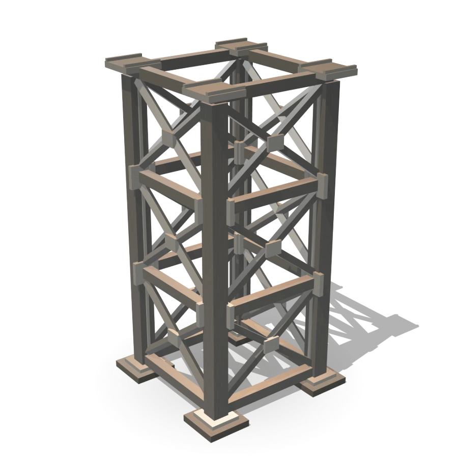 Structural Frame Tower