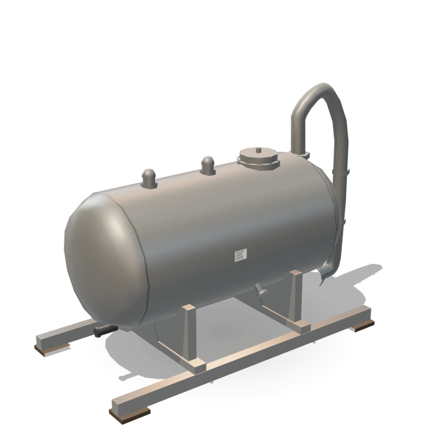 Horizontal Skid Tank