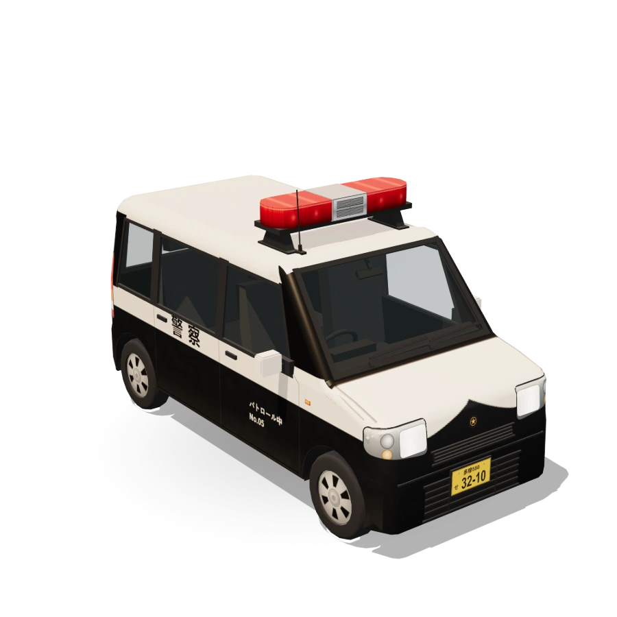 Kei Police Car
