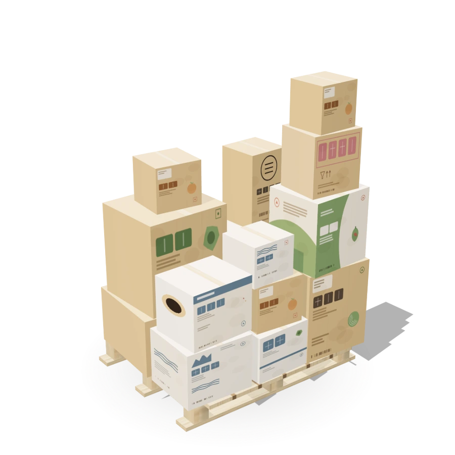 Produce Carton Pallet