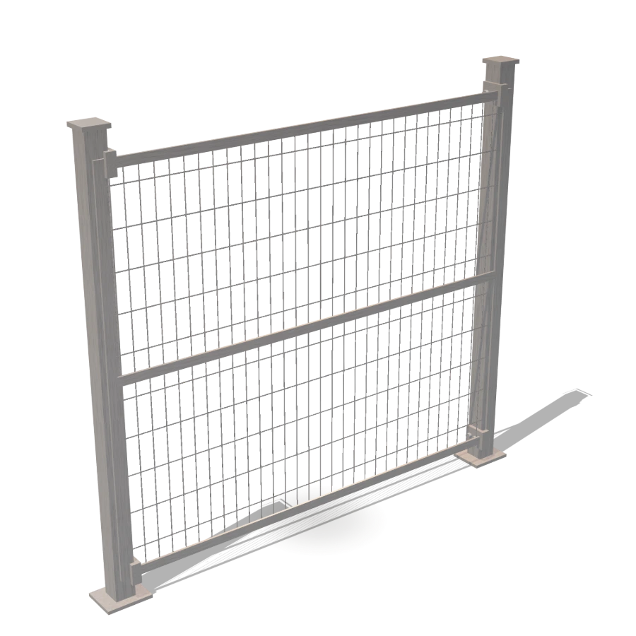 Welded Mesh Fence
